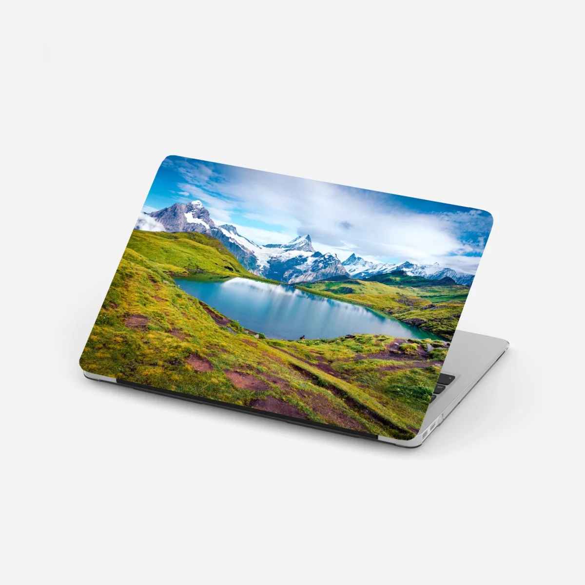 Laptop-Aufkleber ruhiger morgen am Bachalpsee, Schweiz – Wallnifity® Laptop-Aufkleber ruhiger morgen am Bachalpsee, Schweiz – Wallnifity®