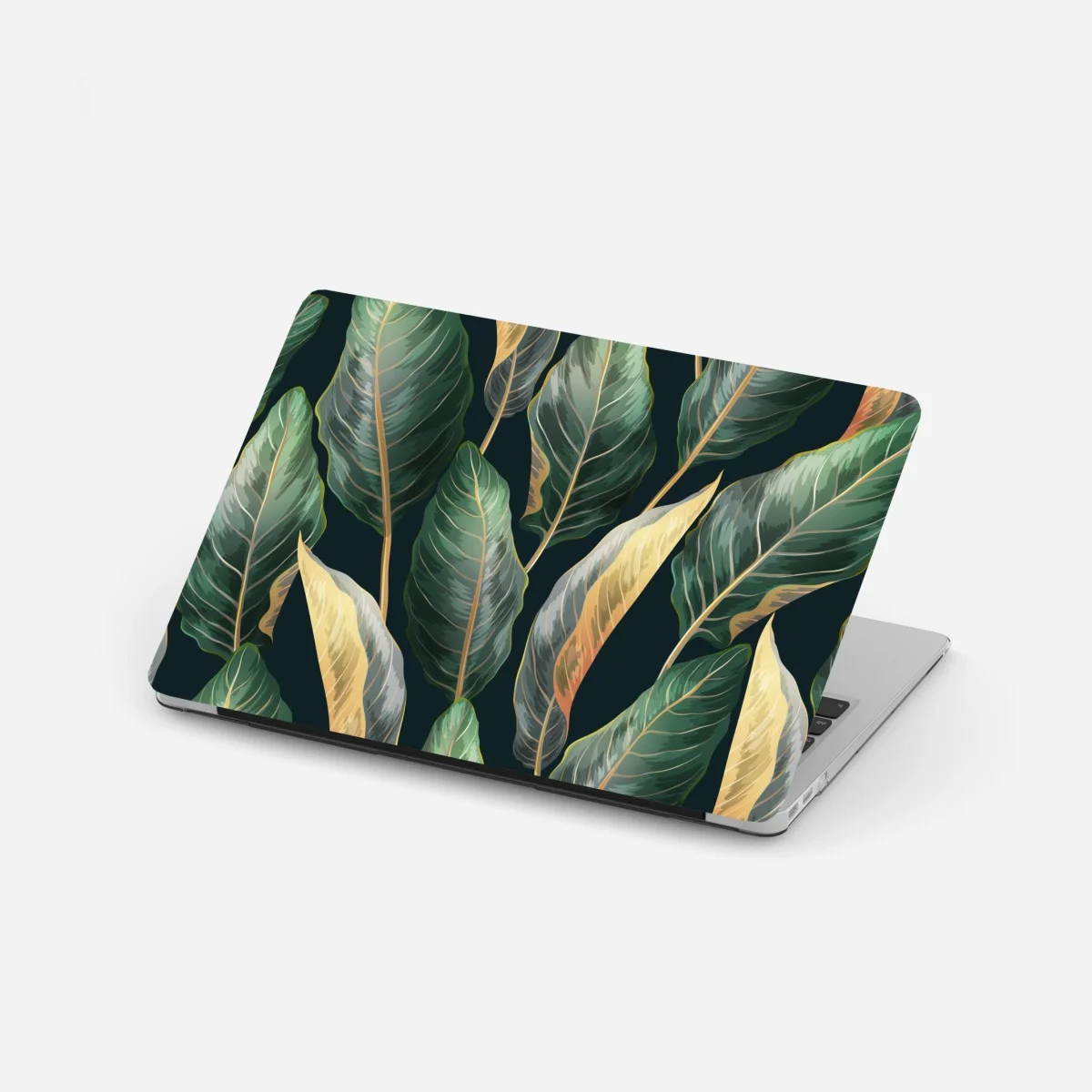 Laptop-Aufkleber vintage tropisches blättermuster – Wallnifity® Laptop-Aufkleber vintage tropisches blättermuster – Wallnifity®