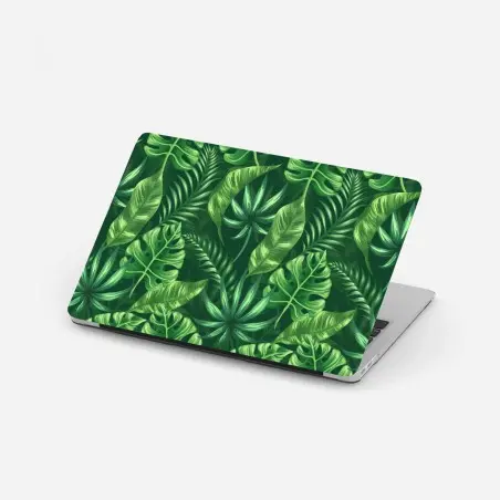Laptop-Aufkleber tropisches monstera blattmuster – Wallnifity®