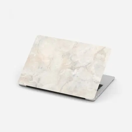 Laptop-Aufkleber weiche beige marmorstruktur – Wallnifity®
