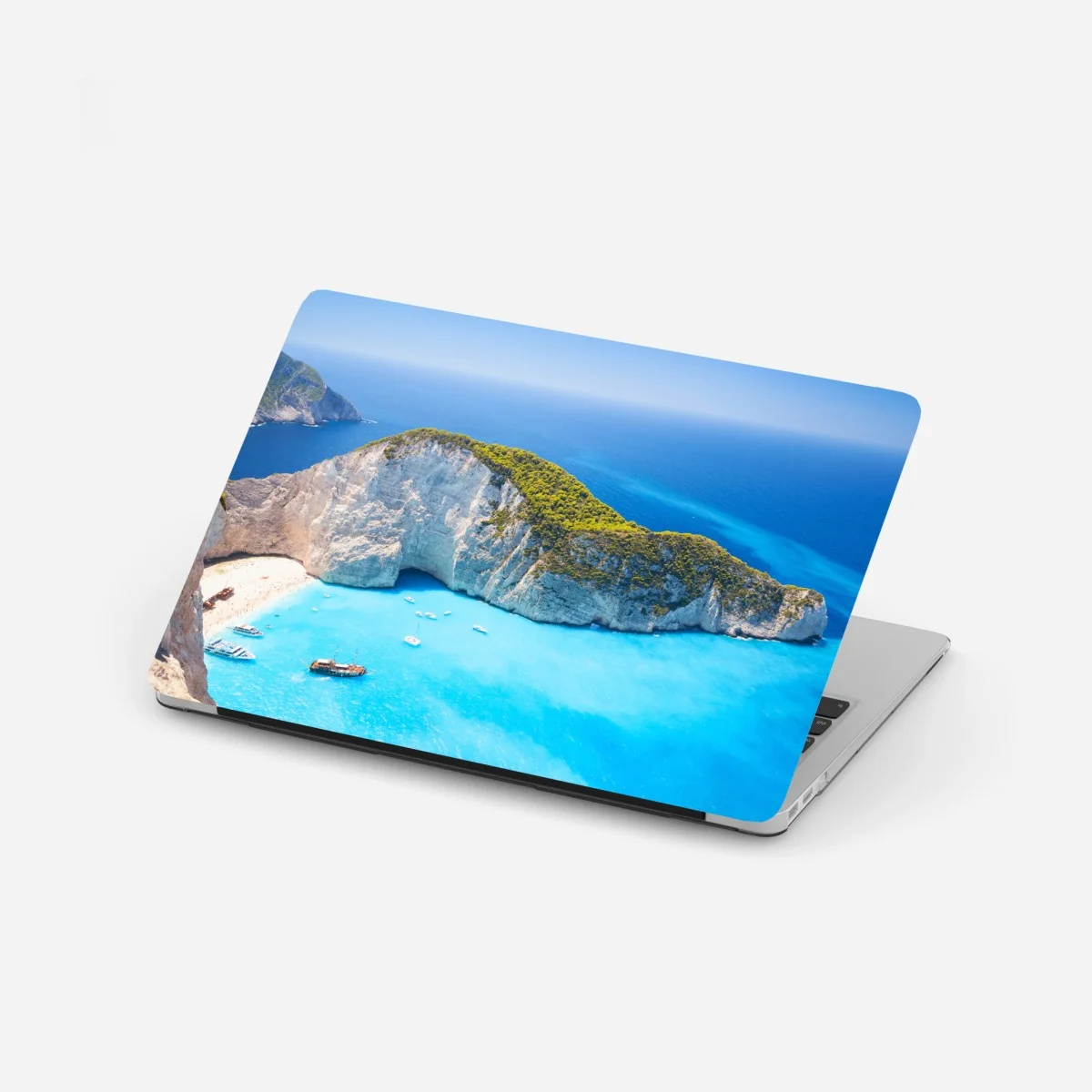 Laptop-Aufkleber Navagio-Bucht türkisblauer strand, Zakynthos – Wallnifity® Laptop-Aufkleber Navagio-Bucht türkisblauer strand, Zakynthos – Wallnifity®