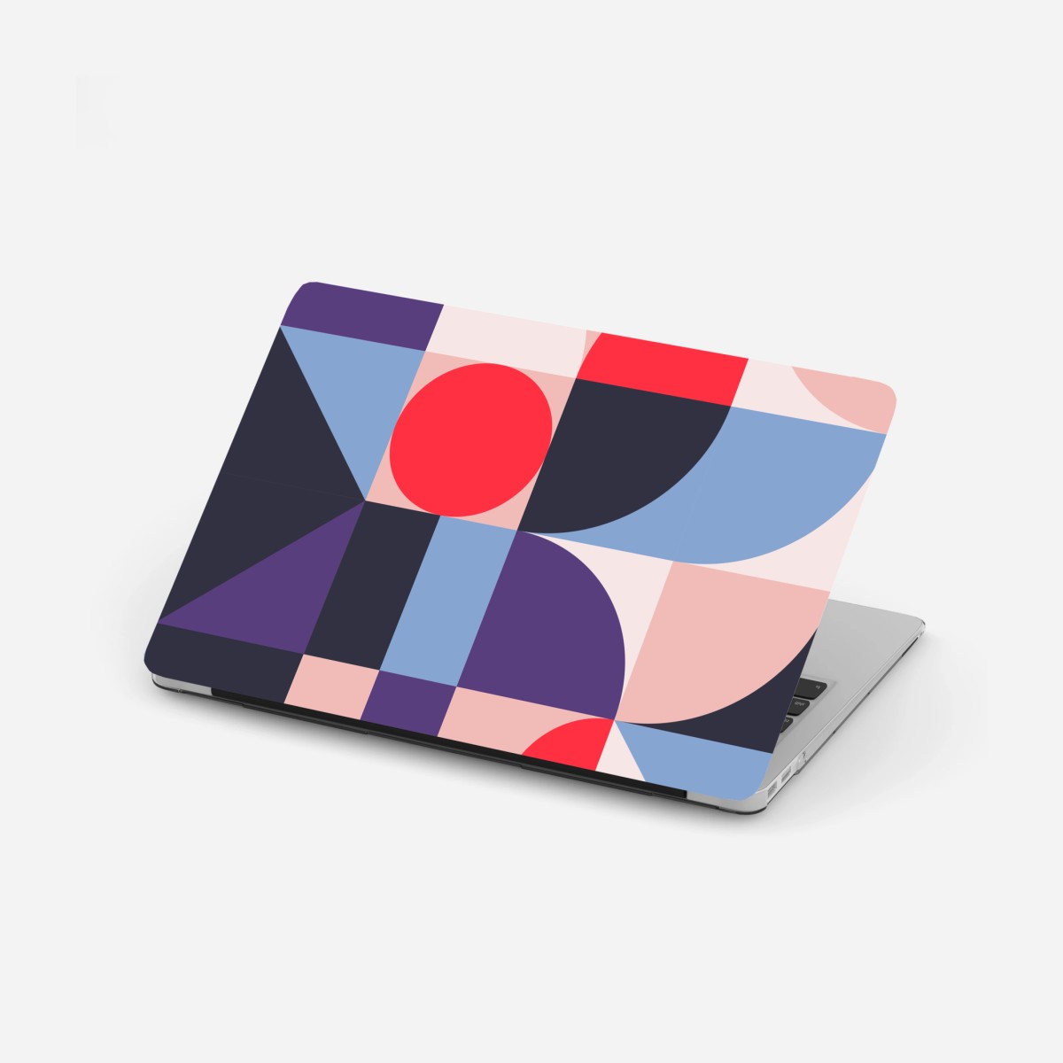 Laptop-Aufkleber geometrische pastellkomposition – Wallnifity®