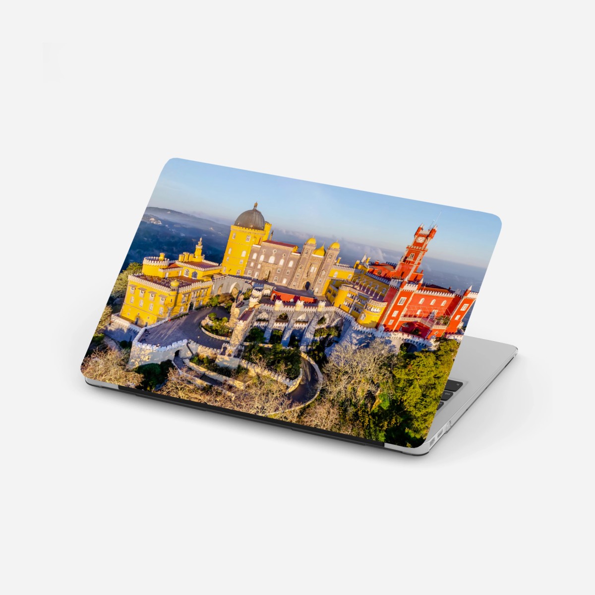 Laptop-Aufkleber bunter palast Pena in Sintra – Wallnifity®