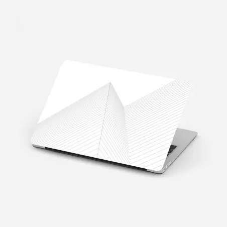 Laptop-Aufkleber geometrische architekturlinien – Wallnifity®