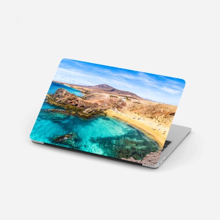 Laptop-Aufkleber türkisbucht bei Papagayo – Wallnifity®