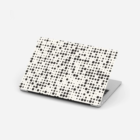 Laptop-Aufkleber minimalistisches punktmuster – Wallnifity®