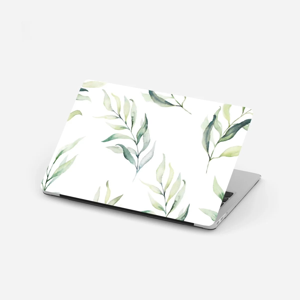 Laptop-Aufkleber sanftes aquarellmuster mit eukalyptusblättern – Wallnifity® Laptop-Aufkleber sanftes aquarellmuster mit eukalyptusblättern – Wallnifity®