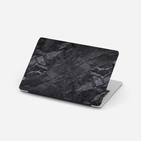 Laptop-Aufkleber dunkle steintextur – Wallnifity®