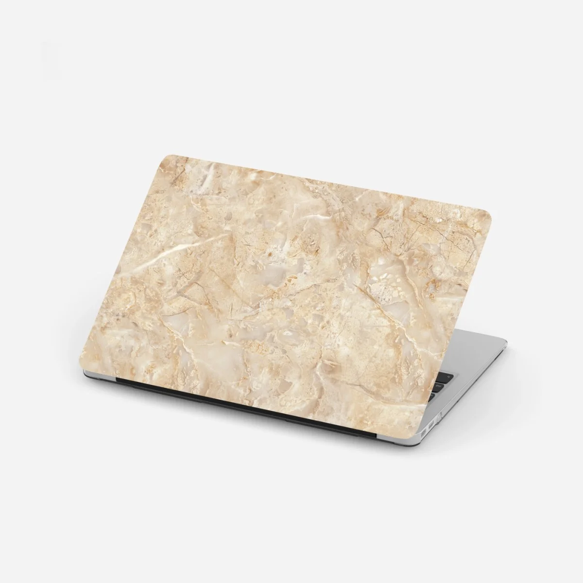 Laptop-Aufkleber beige marmortextur mit natürlichen aderungen – Wallnifity® Laptop-Aufkleber beige marmortextur mit natürlichen aderungen – Wallnifity®