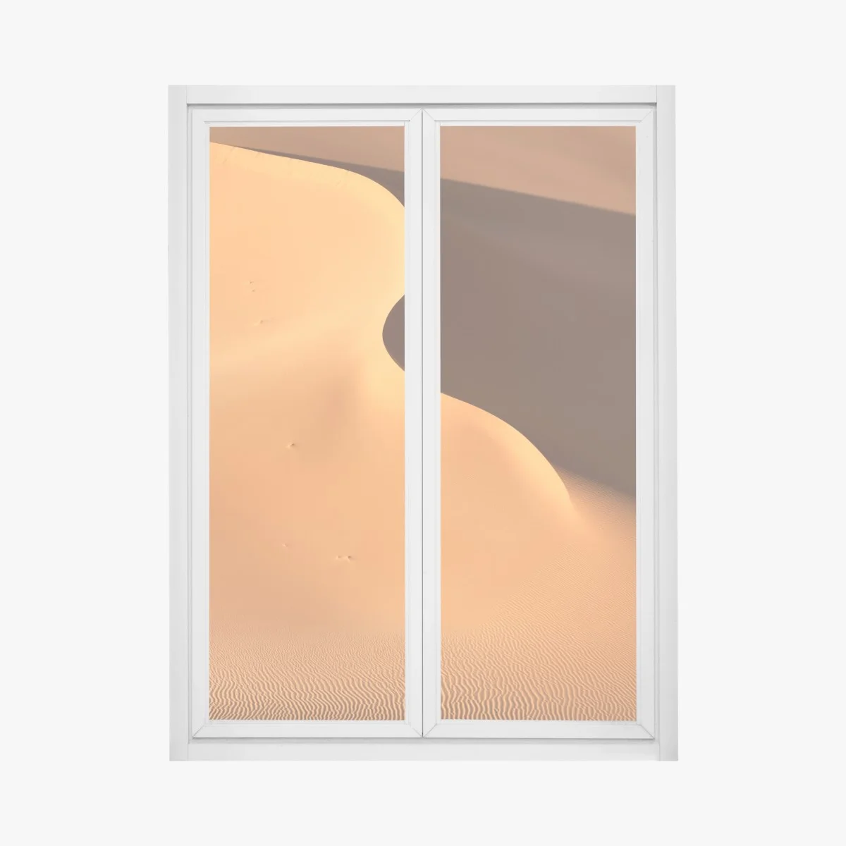 Fensteraufkleber goldene dünenkurven – Wallnifity® Fensteraufkleber goldene dünenkurven – Wallnifity®