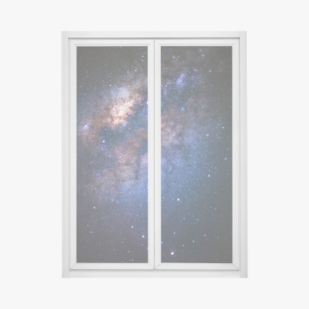 Fensteraufkleber milchstraße galaxie nachthimmel – Wallnifity®