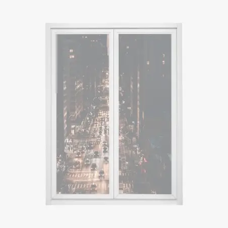 Fensteraufkleber Manhattan nächtliche avenue – Wallnifity®