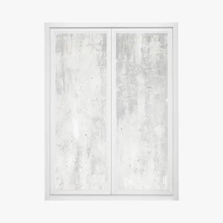 Fensteraufkleber rohe betonwand textur – Wallnifity®