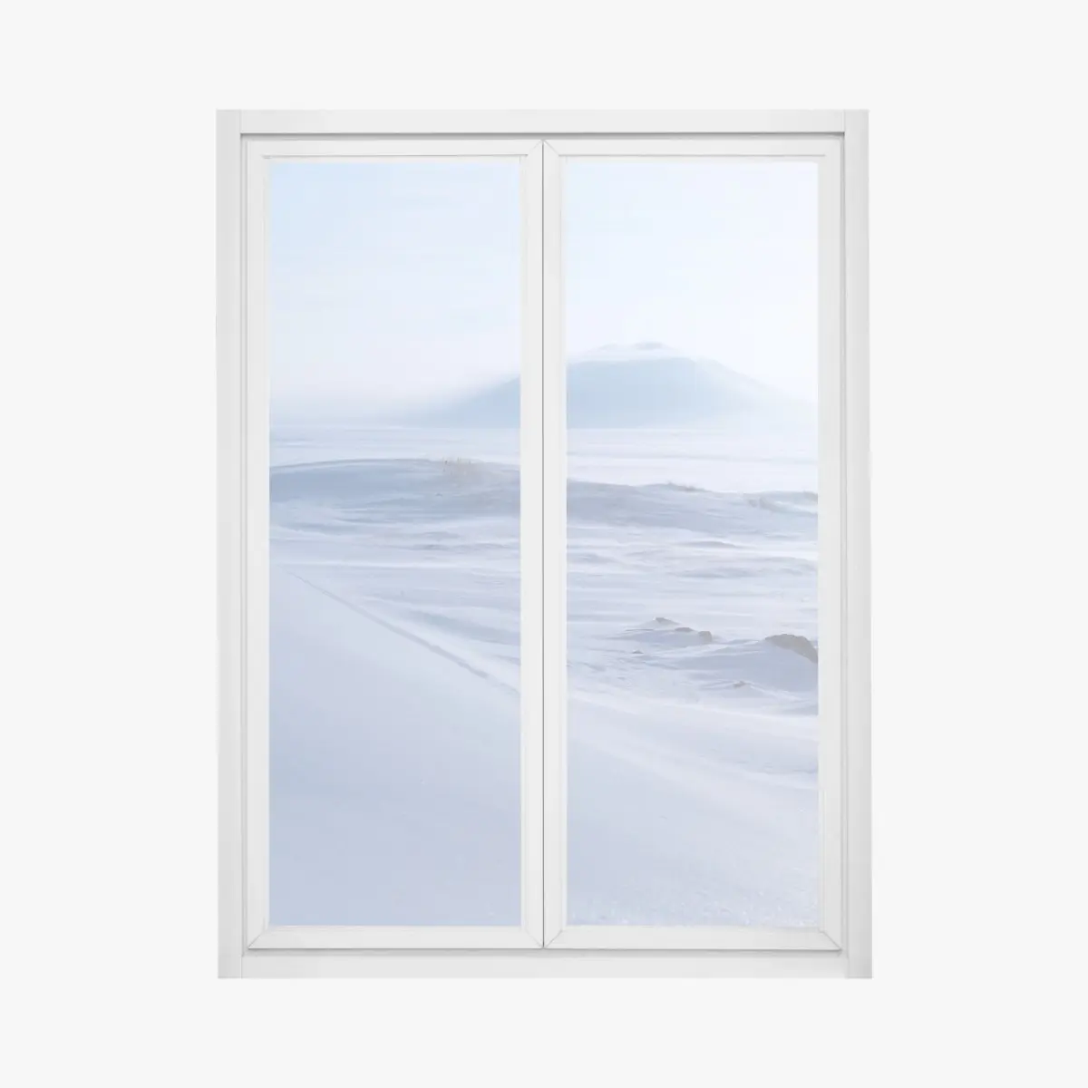 Fensteraufkleber arktische ruhe in Tschukotka – Wallnifity®