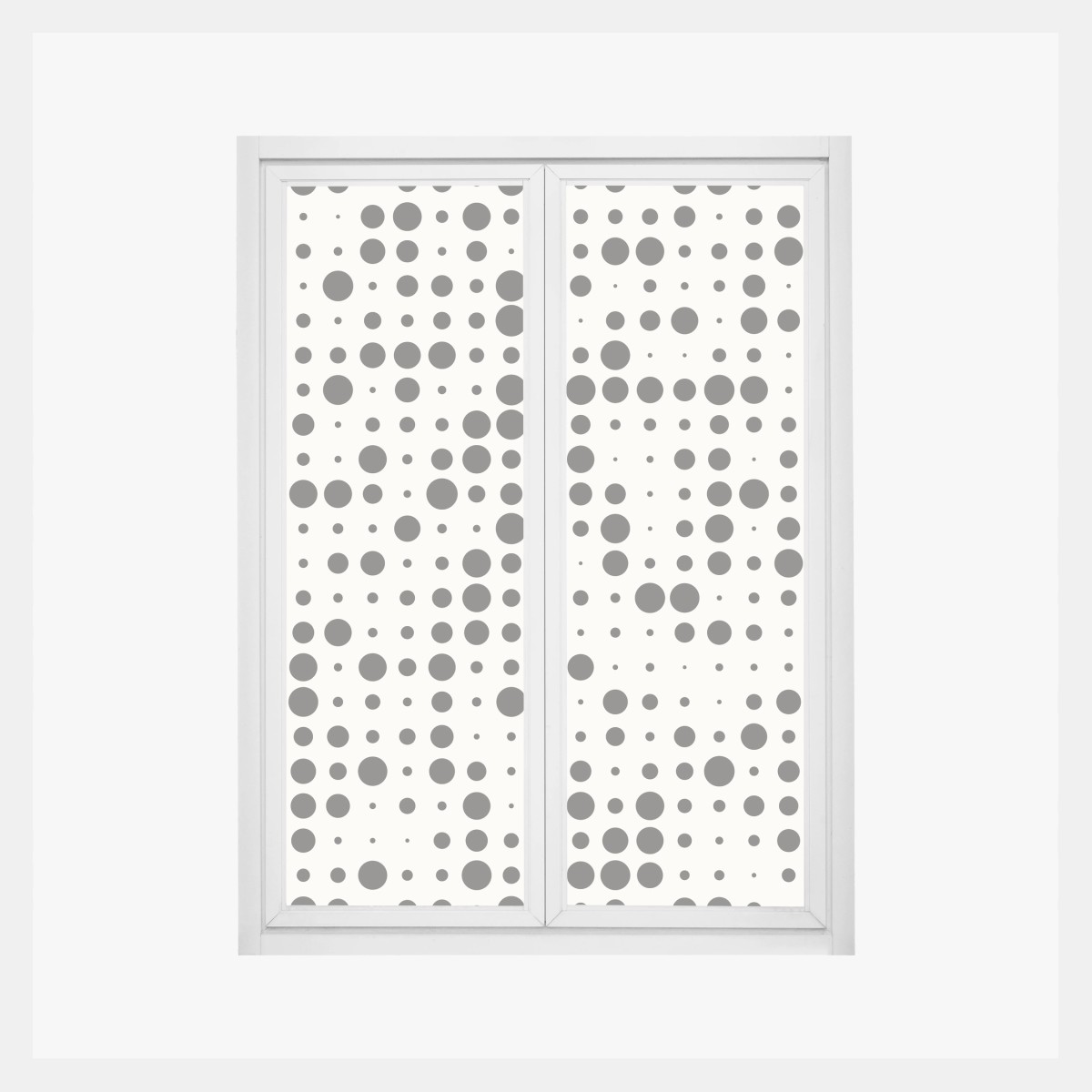 Fensteraufkleber minimalistisches punktmuster – Wallnifity®