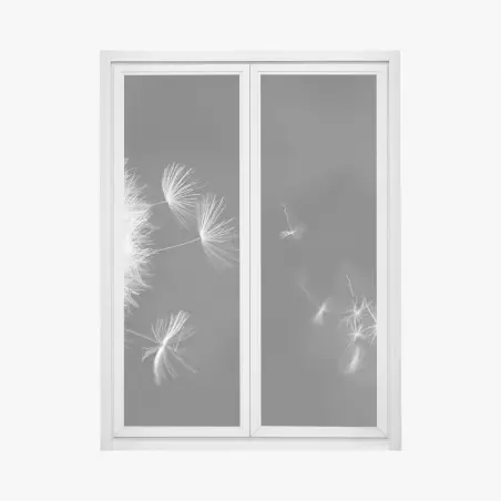 Fensteraufkleber schwebende löwenzahnsamen – Wallnifity®