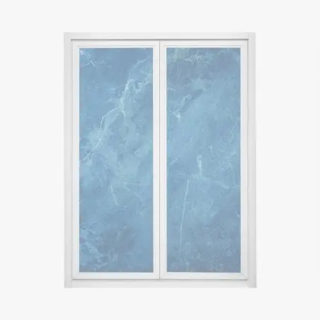 Fensteraufkleber tiefblaue marmortextur – Wallnifity®