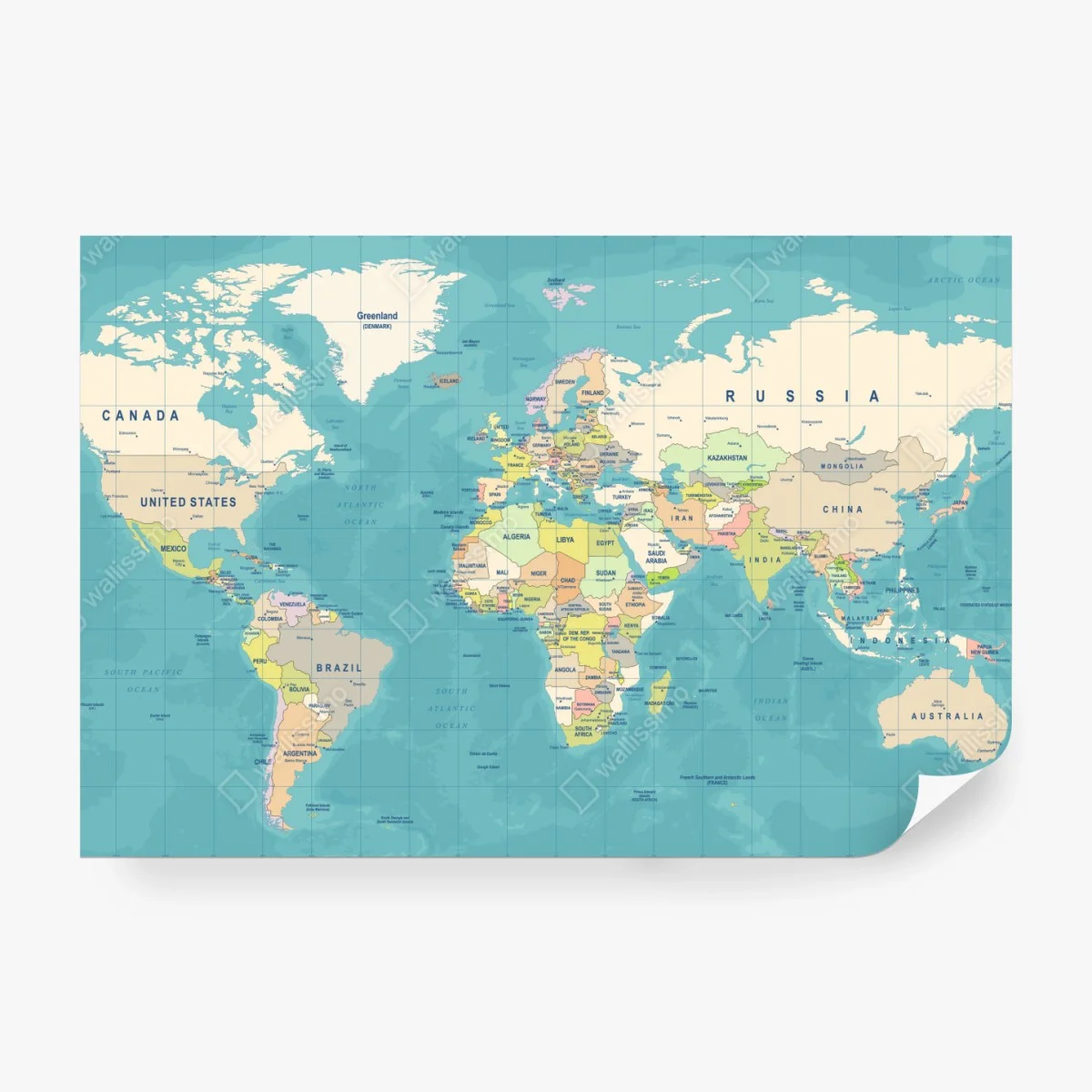 Fototapete vintage weltkarte – Wallnifity® Fototapete vintage weltkarte – Wallnifity®