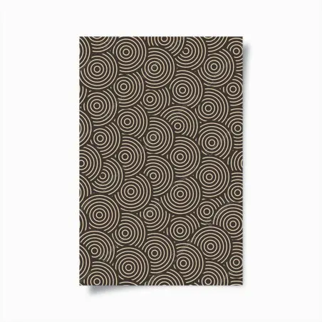 Poster retro konzentrische kreise muster – Wallnifity®
