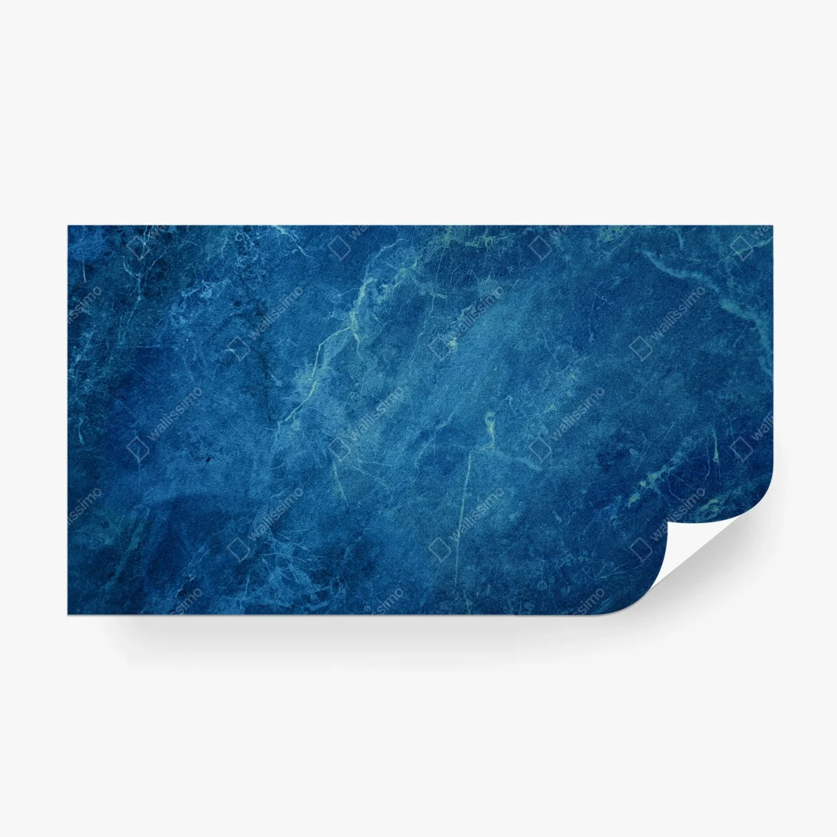Fototapete tiefblaue marmortextur – Wallnifity®
