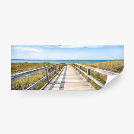 Fototapete steg zum meer – Wallnifity®