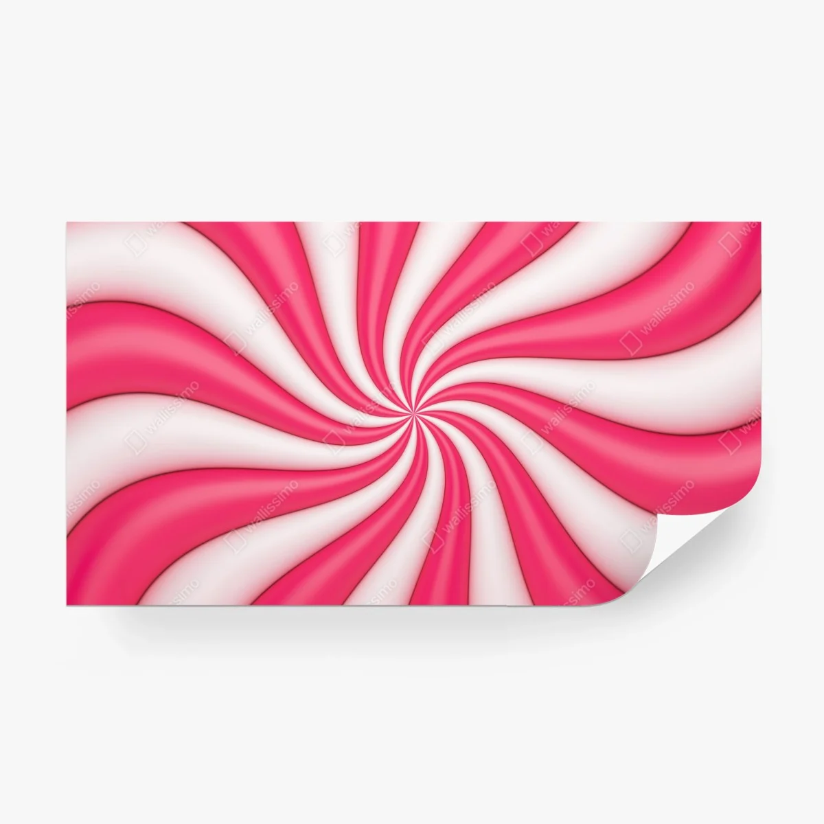Fototapete rosa bonbonspirale – Wallnifity®