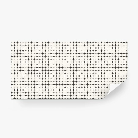 Fototapete monochromes geometrisches punktmuster – Wallnifity®