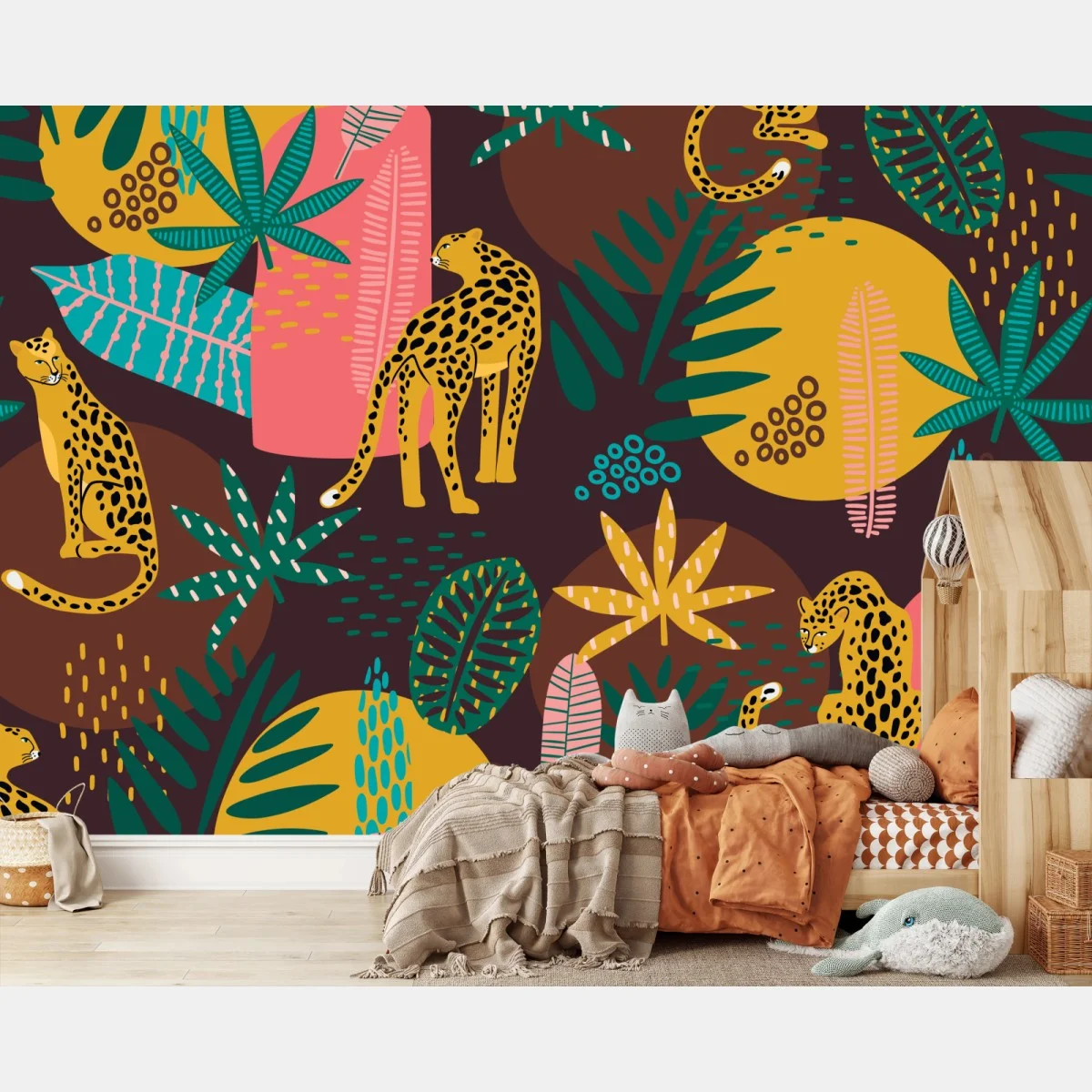 Fototapete tropisches leopardenmuster – Wallnifity® Fototapete tropisches leopardenmuster – Wallnifity®