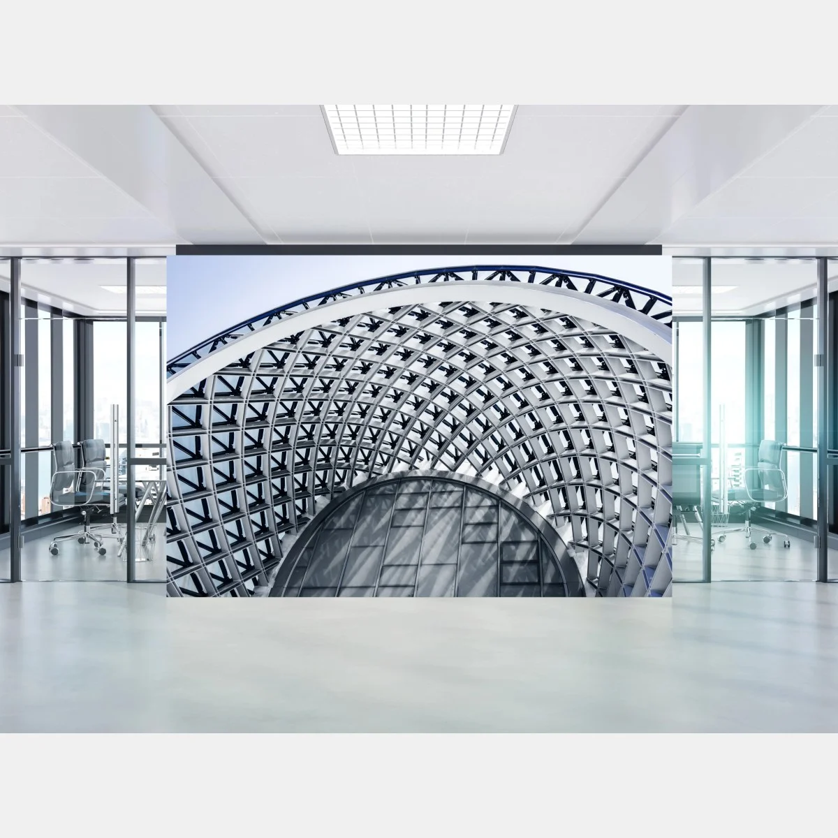 Fototapete geometrischer bogen moderner architektur – Wallnifity® Fototapete geometrischer bogen moderner architektur – Wallnifity®
