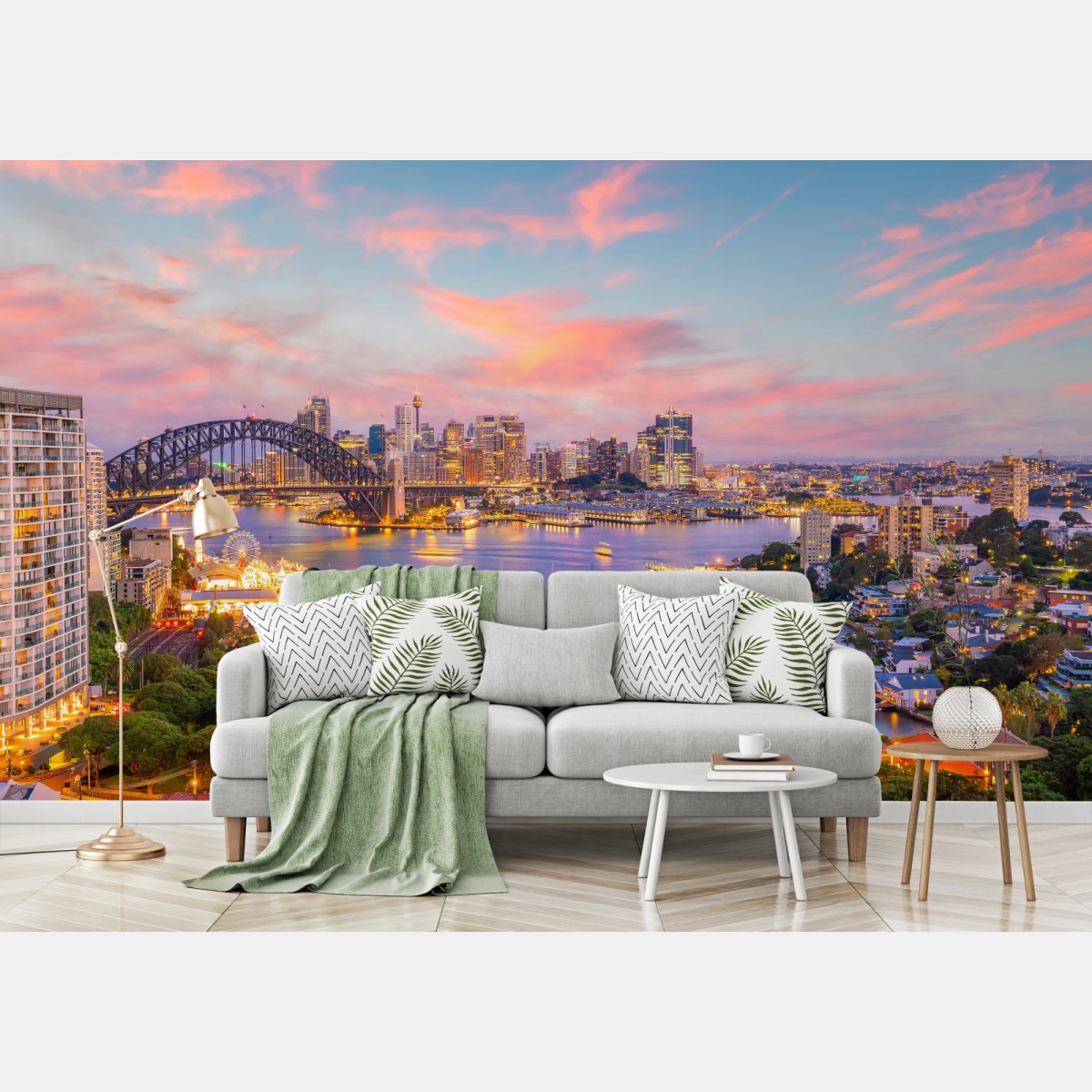 Fototapete sonnenuntergang über Sydney – Wallnifity®