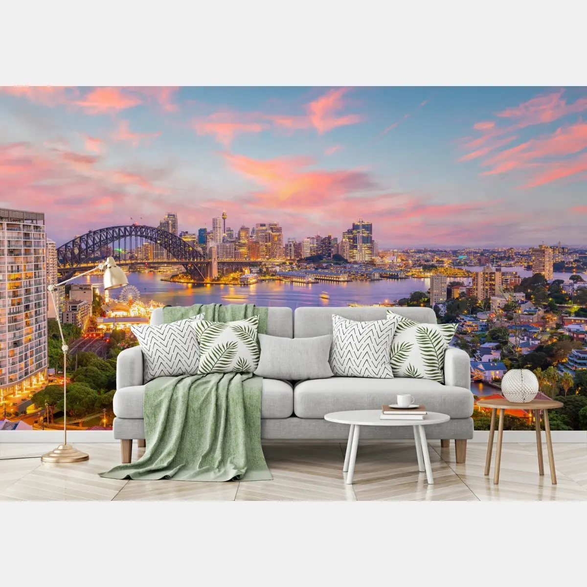 Fototapete sonnenuntergang über Sydney – Wallnifity®