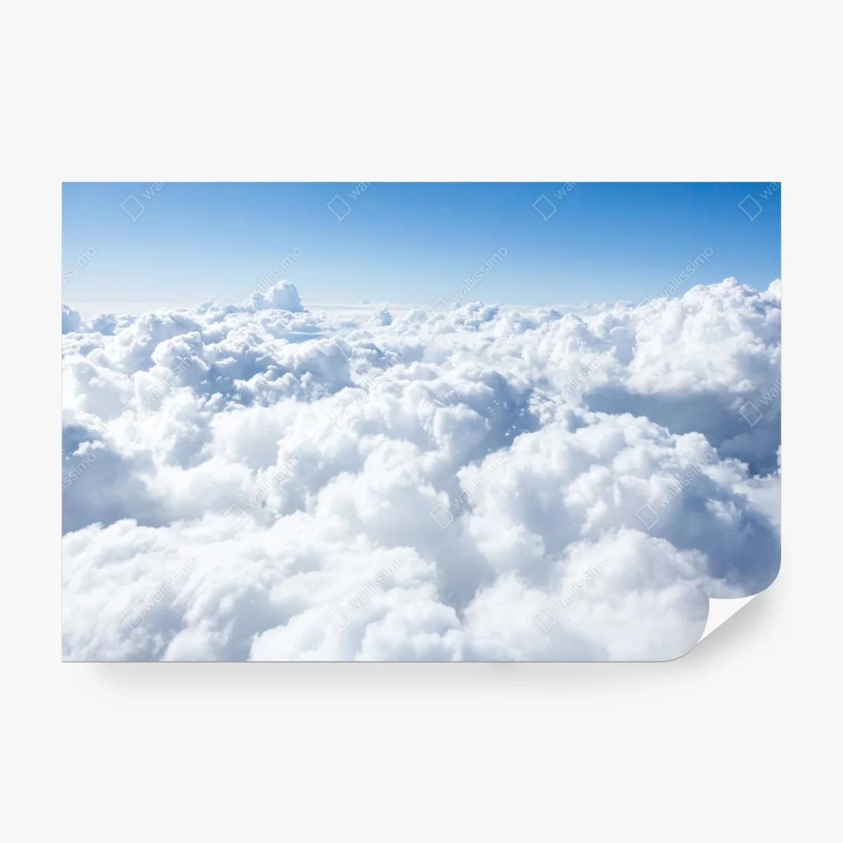 Fototapete ruhige wolkenlandschaft aus der luft – Wallnifity®