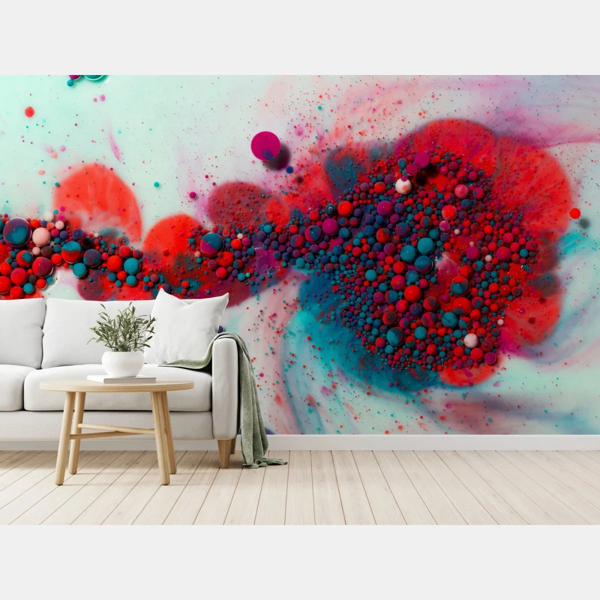 Fototapete lebendige marmorierte farbexplosion – Wallnifity® Fototapete lebendige marmorierte farbexplosion – Wallnifity®