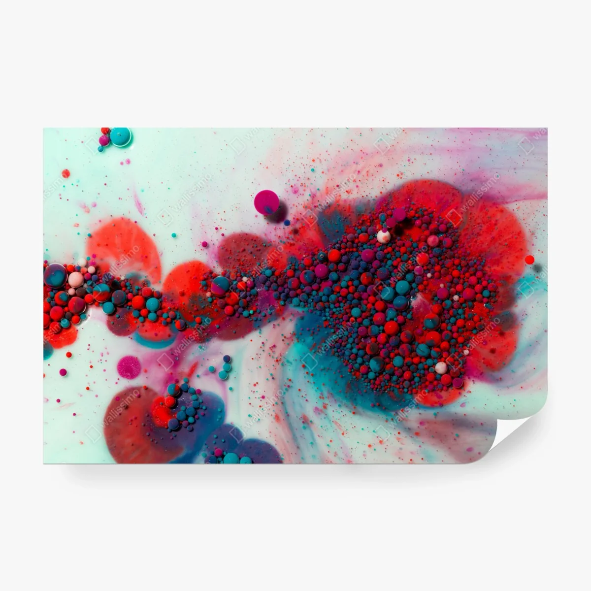 Fototapete lebendige marmorierte farbexplosion – Wallnifity® Fototapete lebendige marmorierte farbexplosion – Wallnifity®