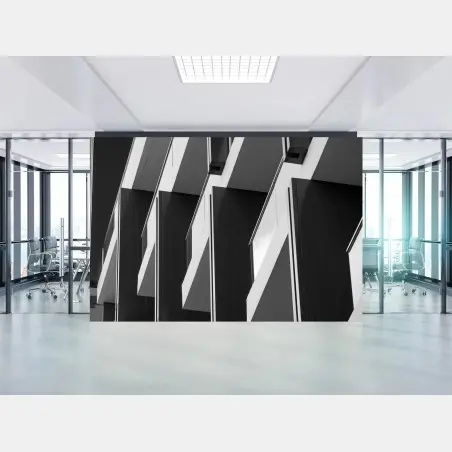 Fototapete geometrischer rhythmus der balkone – Wallnifity®