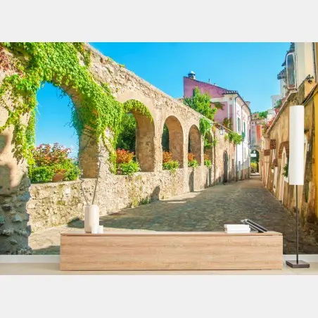 Fototapete sonnige bögen in Ravello – Wallnifity®