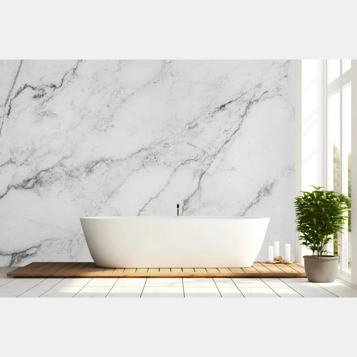 Fototapete weiße marmortextur mit grauen adern – Wallnifity® Fototapete weiße marmortextur mit grauen adern – Wallnifity®