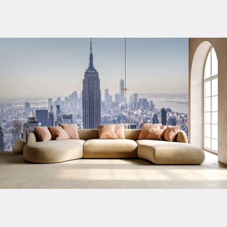 Fototapete New York skyline mit Empire State Building – Wallnifity®
