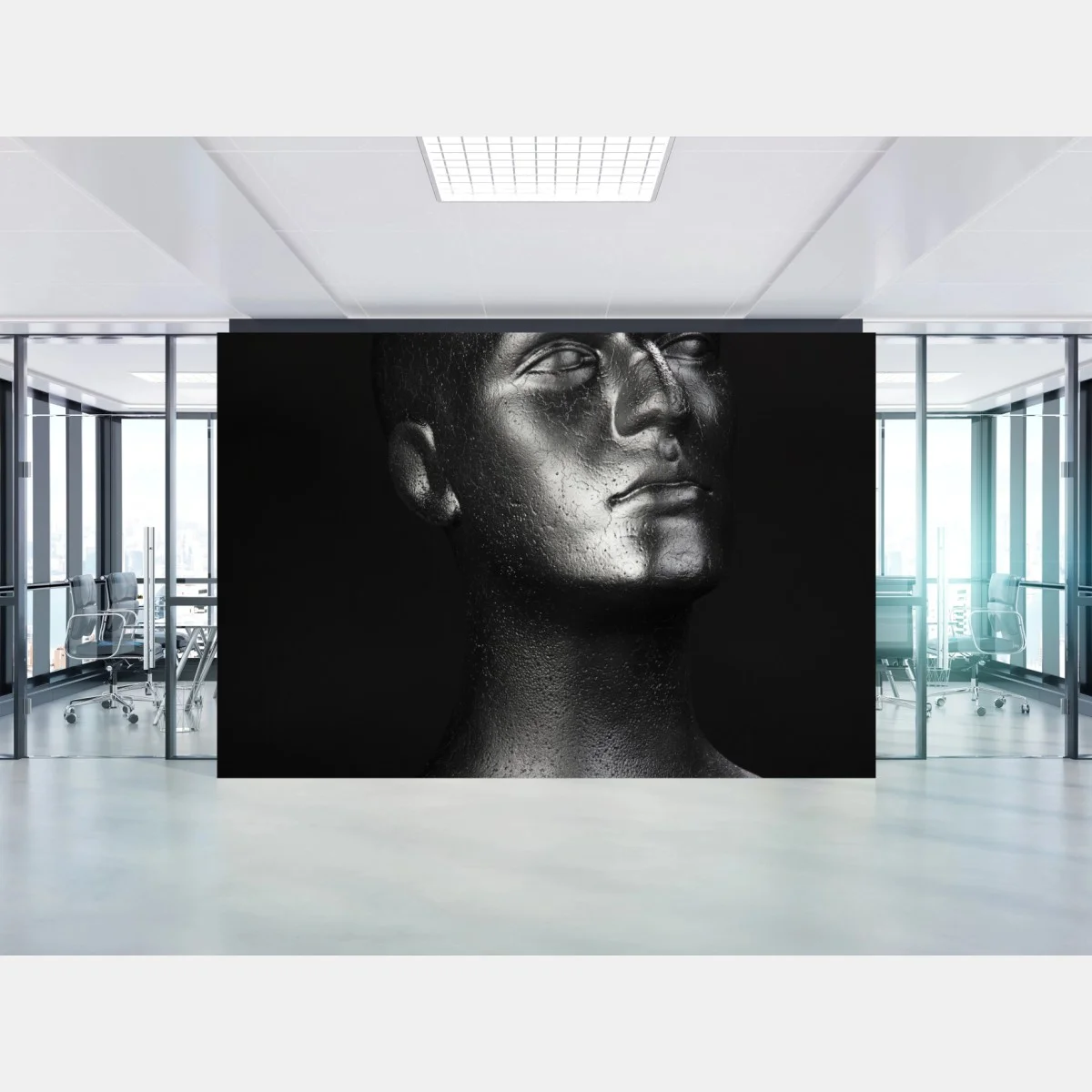 Fototapete schwarze büste eines mannequins – Wallnifity® Fototapete schwarze büste eines mannequins – Wallnifity®