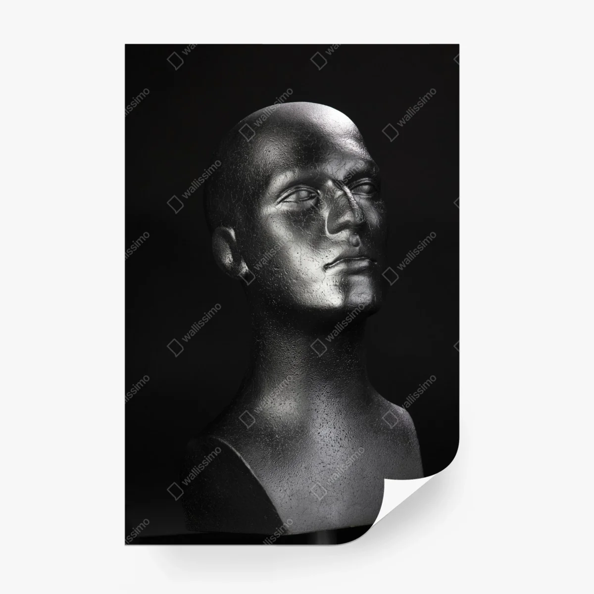Fototapete schwarze büste eines mannequins – Wallnifity® Fototapete schwarze büste eines mannequins – Wallnifity®