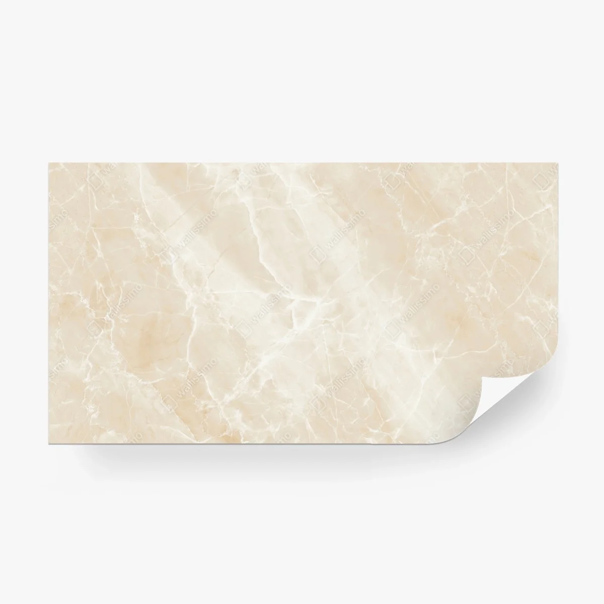 Fototapete beige marmorstruktur mit weißen adern – Wallnifity®