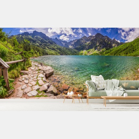 Fototapete panorama Morskie Oko, Tatra – Wallnifity®