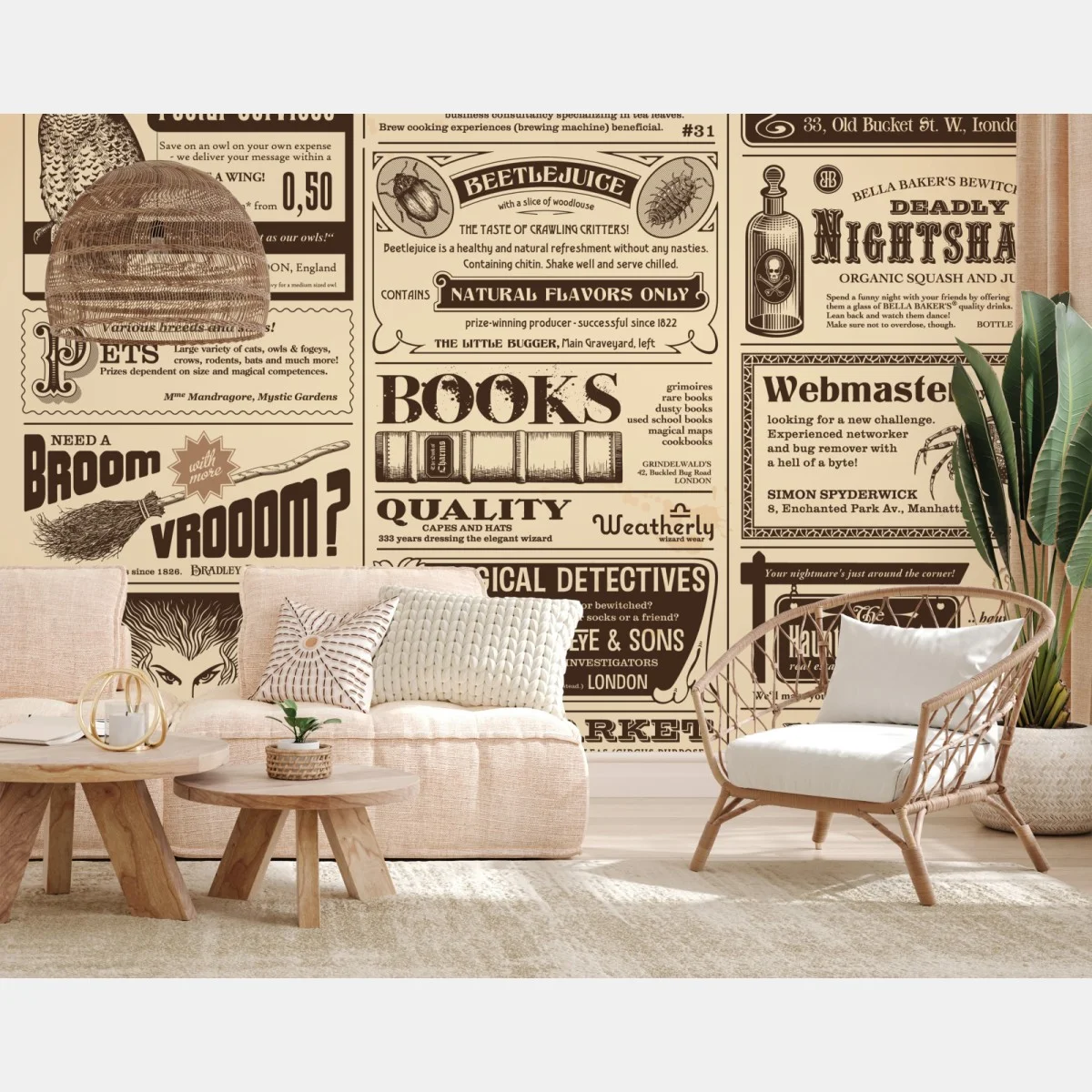 Fototapete collage alter magischer anzeigen – Wallnifity® Fototapete collage alter magischer anzeigen – Wallnifity®