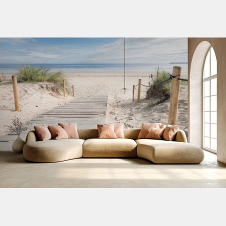 Fototapete ruhiger steg zum meer – Wallnifity®