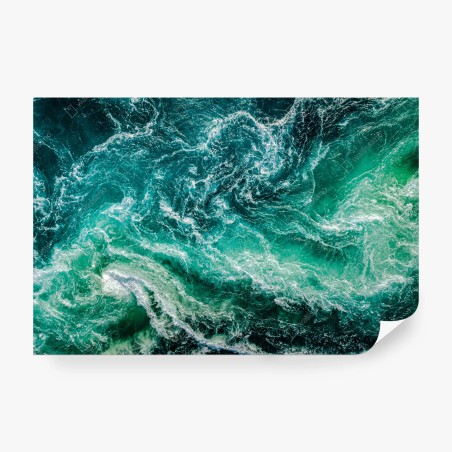 Fototapete maelstrom bei Saltstraumen, Norwegen – Wallnifity®