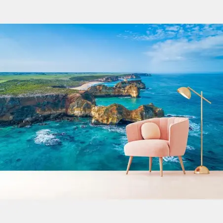 Fototapete Great Ocean Road küstenpanorama – Wallnifity®
