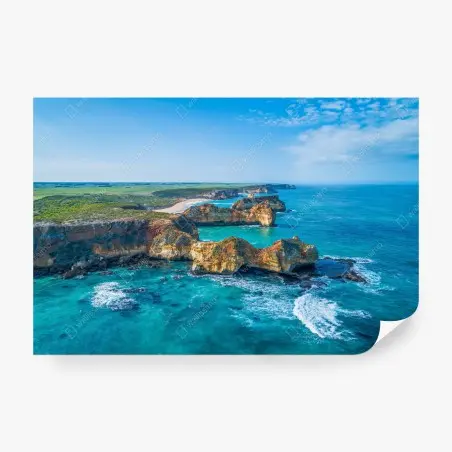 Fototapete Great Ocean Road küstenpanorama – Wallnifity®
