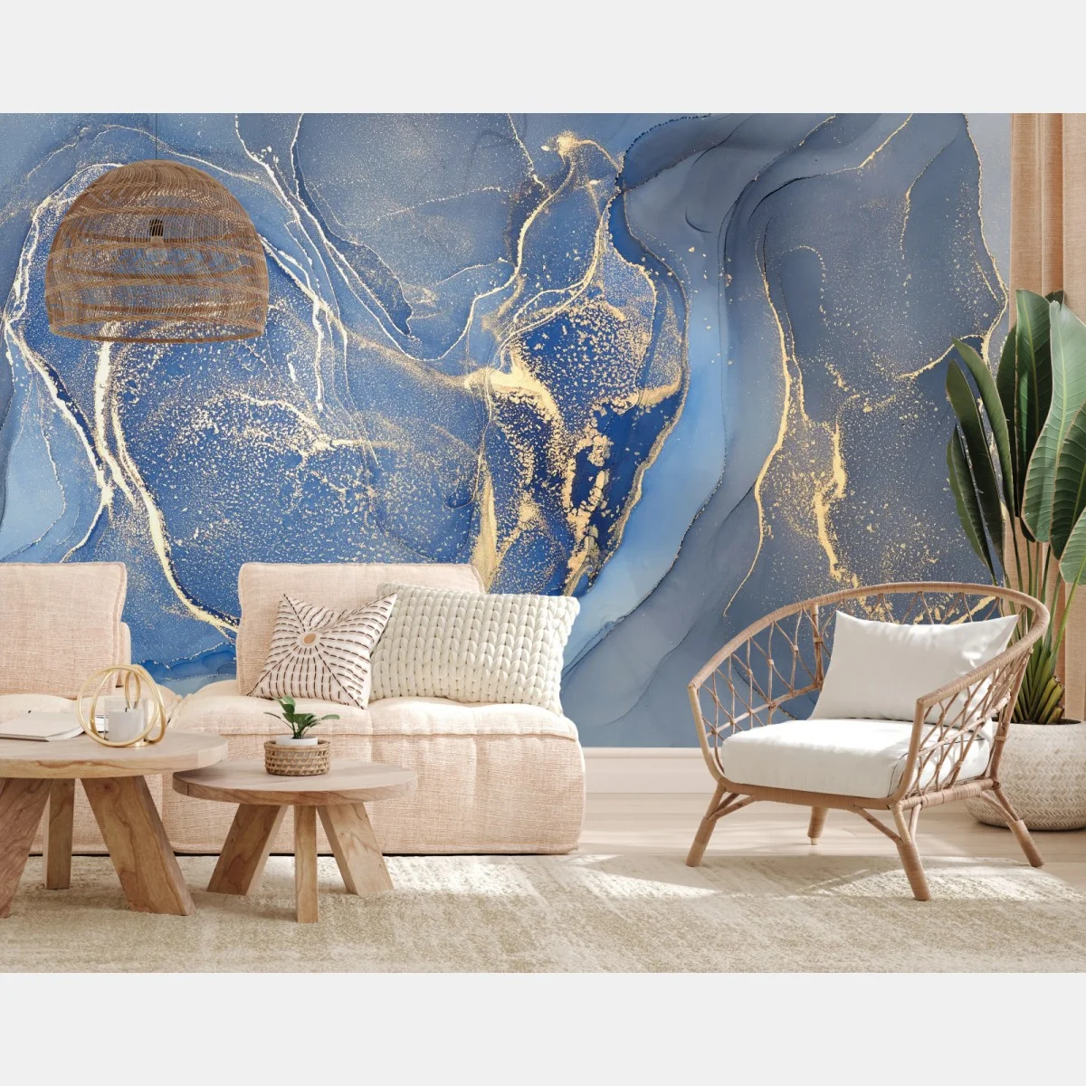 Fototapete ozeanblauer marmor mit goldenen adern – Wallnifity® Fototapete ozeanblauer marmor mit goldenen adern – Wallnifity®