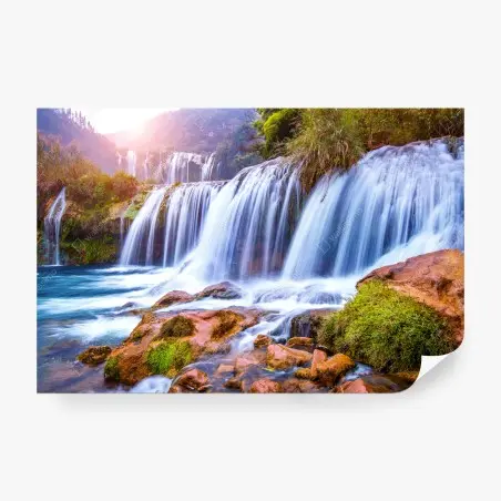 Fototapete Jiulong wasserfall in Luoping, China – Wallnifity®