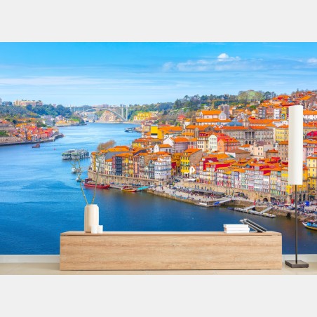 Fototapete Porto uferpanorama – Wallnifity®